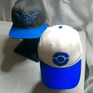 Pokemon & Zelda Snapback hats